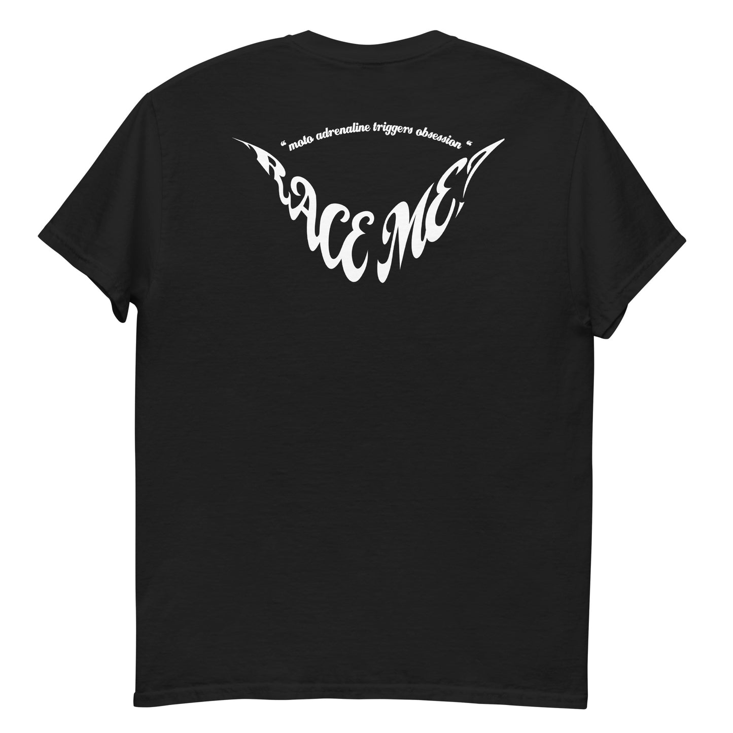 RACE ME T-SHIRT BLACK - mato