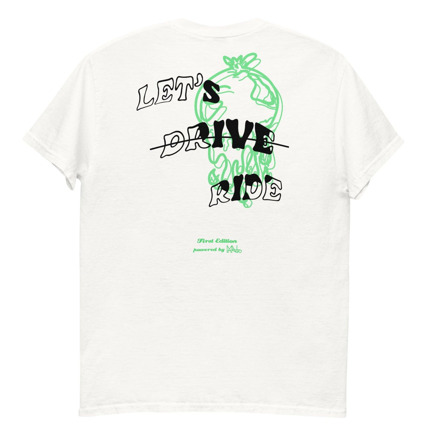 Let´s ride T-Shirt white