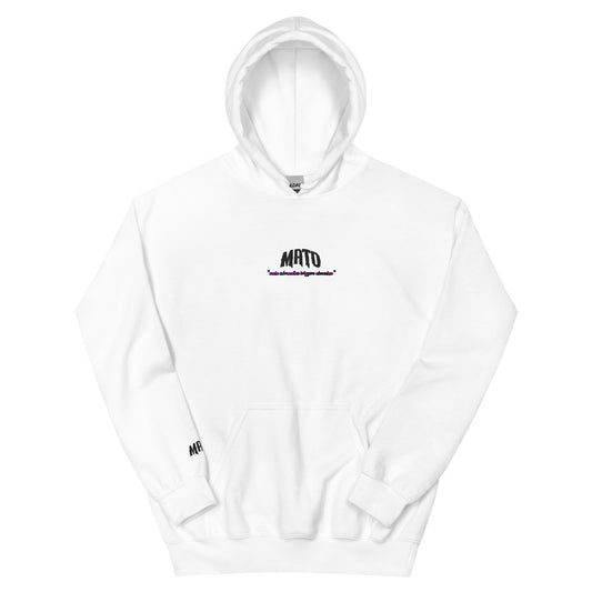 RACE ME HOODIE SNOW WHITE - mato