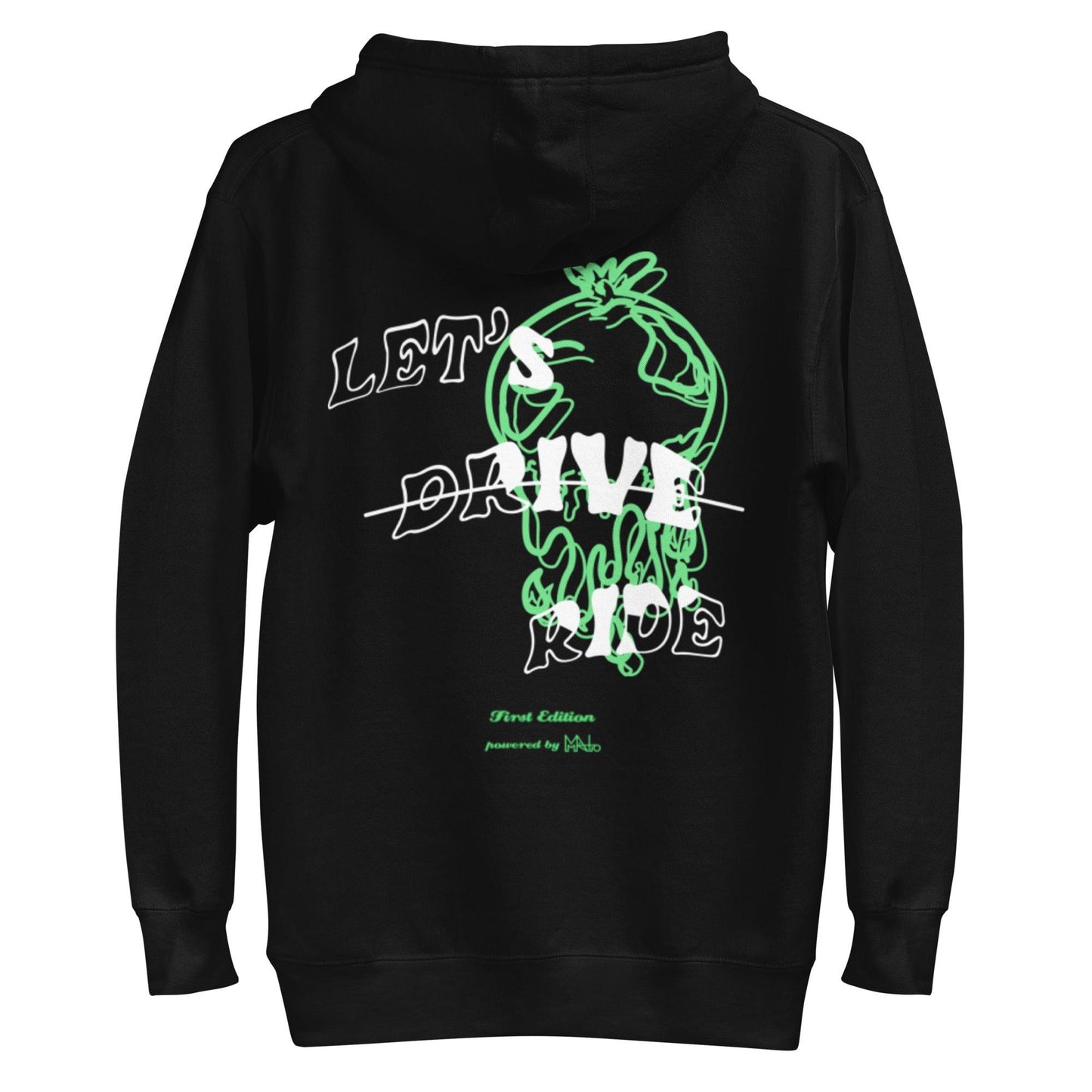 Let´s ride Hoodie black