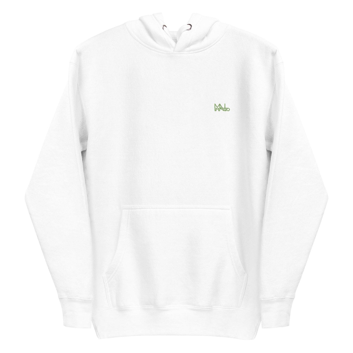 Let´s ride Hoodie white